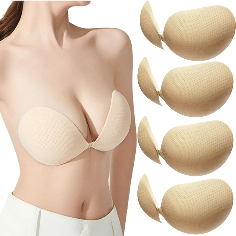 Strapless Bra Adhesive - Yapışkanlı Sütyen Kalınlaştırılmış Görünmez Silikon Göğüs